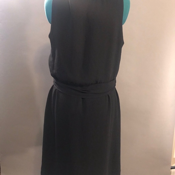 Theory Jaclyn Cocktail Dress Size 12 LBD Black - Picture 8 of 8